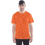 Seamless Pattern Design Tiling Men s Sports Mesh Tee