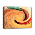 Spiral Abstract Colorful Edited Deluxe Canvas 16  x 12  