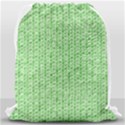 Knittedwoolcolour2 Drawstring Bag (Large) View2