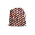 mosaic pattern quilt pattern Drawstring Pouch (Medium) View1