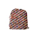 mosaic pattern quilt pattern Drawstring Pouch (Medium) View2