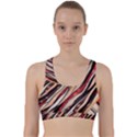 Fabric Texture Color Pattern Back Weave Sports Bra View1