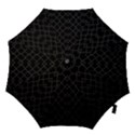 Black And White Grid Pattern Hook Handle Umbrellas (Small) View1
