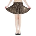 Abstract Pattern Graphics Mini Flare Skirt View3