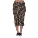 Abstract Pattern Graphics Midi Pencil Skirt View2