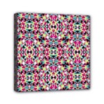 Multicolored Abstract Geometric Pattern Canvas Travel Bag