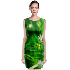 Inside The Grass Classic Sleeveless Midi Dress