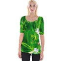Inside The Grass Wide Neckline Tee View1