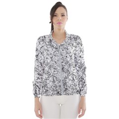 Willow Foliage Abstract Windbreaker (women)