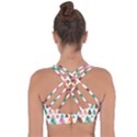Background Colorful Abstract Cross String Back Sports Bra View2