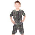Background Peacock Feathers Kid s Set