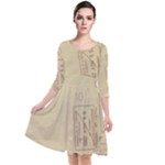 Background 1659638 1920 Quarter Sleeve Waist Band Dress