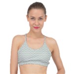 Vintage Pattern Chevron Basic Training Sports Bra