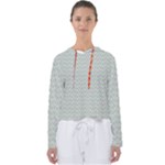 Vintage Pattern Chevron Women s Slouchy Sweat