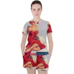 Retro 1107638 1920 Women s Tee and Shorts Set