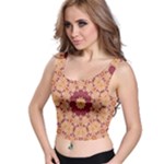 Abstract Art Abstract Background Pattern Crop Top