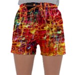 Random Colored Light Swirls Sleepwear Shorts