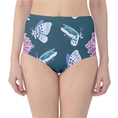 Butterfly  Classic High-waist Bikini Bottoms