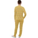 Pattern Background Texture Yellow Casual Jacket and Pants Set View2