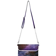 Carina Nebula Ngc 3372 The Grand Nebula Pink Purple And Blue With Shiny Stars Astronomy Mini Crossbody Handbag
