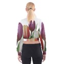 Tulips bouquet Cropped Sweatshirt View2