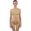 Pattern Background Abstract Design Wrap Around Bikini Set View1
