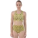 Pattern Background Abstract Design Racer Back Bikini Set View1