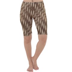 Woven Rope Texture Textures Rope Cropped Leggings 