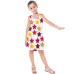 Background Abstract Art Kids  Sleeveless Dress