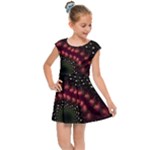 Background Texture Pattern Art Kids  Cap Sleeve Dress