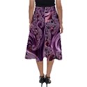 Abstract Art Fractal Art Fractal Perfect Length Midi Skirt View2