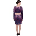 Fractal Artwork Digital Pattern Top and Skirt Sets View2