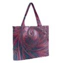 Fractal Artwork Digital Pattern Zipper Medium Tote Bag View2