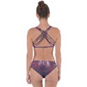 Fractal Artwork Digital Pattern Criss Cross Bikini Set View2