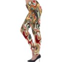 Abstract Background Pattern Art Lightweight Velour Leggings View3