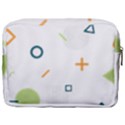 Geometry Triangle Line Make Up Pouch (Large) View2