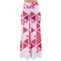 Red Triangle Pattern So Vintage Palazzo Pants View2