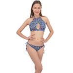 ML 6-4 Cross Front Halter Bikini Set