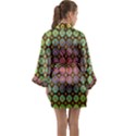 Tile Background Image Pattern Art Long Sleeve Kimono Robe View2