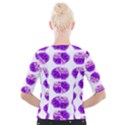 Kawaii Grape Jam Jar Pattern Cropped Button Cardigan View2