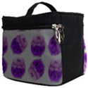 Kawaii Grape Jam Jar Pattern Make Up Travel Bag (Big) View2
