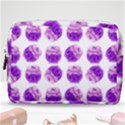 Kawaii Grape Jam Jar Pattern Make Up Pouch (Medium) View1