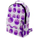 Kawaii Grape Jam Jar Pattern Flap Pocket Backpack (Small) View1