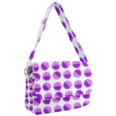 Kawaii Grape Jam Jar Pattern Courier Bag