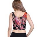 Fractals Colorful Pattern Crop Top View3