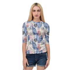 12 21 C8 Quarter Sleeve Raglan Tee