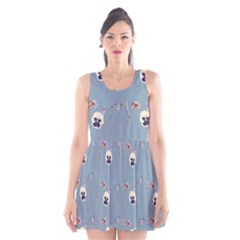 12 21 C1 1 Scoop Neck Skater Dress
