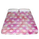 Traditional Patterns Hemp Pattern Fitted Sheet (Queen Size)