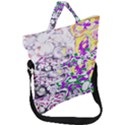Sketchlines01 Fold Over Handle Tote Bag View1