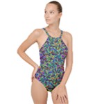 Ml 149 High Neck One Piece Swimsuit